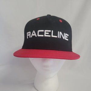 RaceLine Black/Red Snapback Youth Cap